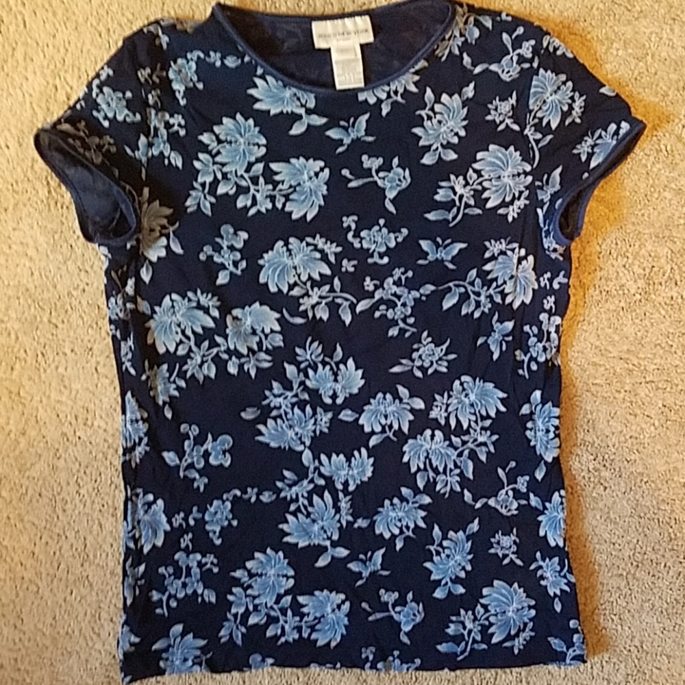 Floral print top